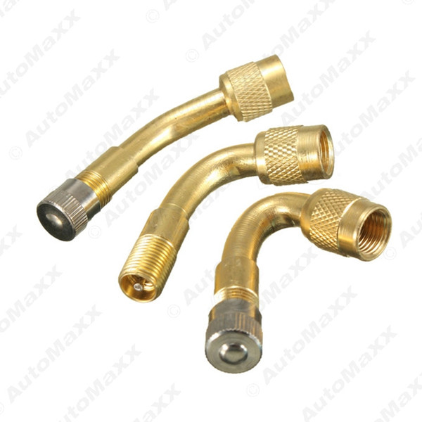 45/90/135 Degree Angle Brass Air Type Valve Extension Adaptor For Motorcycle Car Scooter #5479