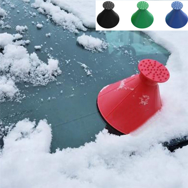 New Arrival Remover Magic Shovel Cone Shaped Outdoor Winter Car Tool Snow Windshield Funnel Ice Scraper