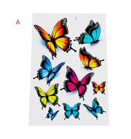 Lovely Butterfly Leaves Cartoon Motorcycle Car Decal Car Stickers Funny Auto Decals Scratch Cover Car-Styling Sticker