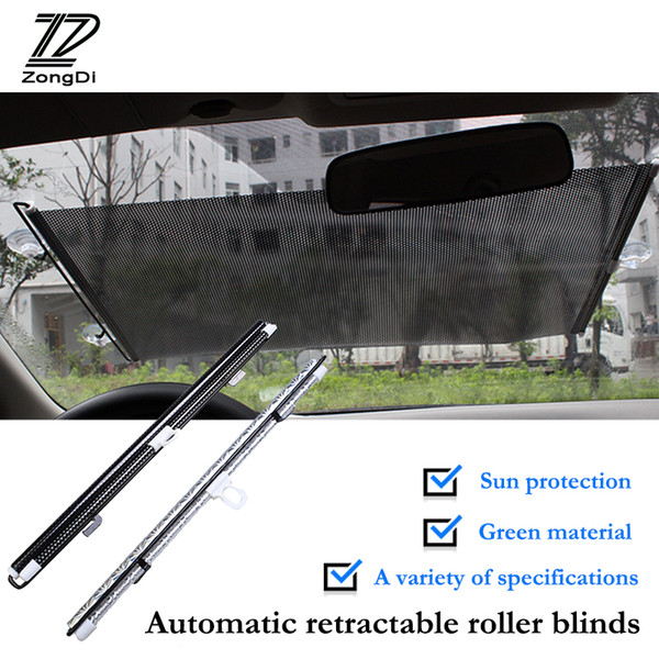 ZD 1Pc Windscreen Automatic Roller Sunshade Cover For astra insignia verta Mitsubishi asx outlander Seat leon accessories