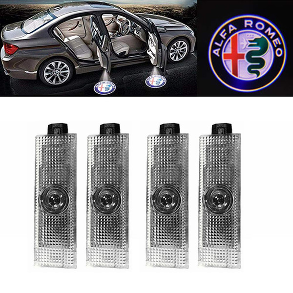 Car Door Logo Lights Door Step Courtesy Light for Alfa Romeo