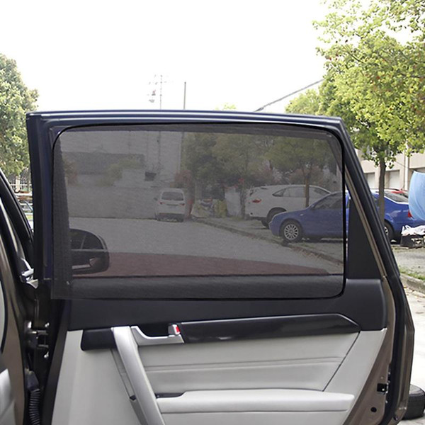 Front/Back Magnetic Auto Car Window Sunshade Summer Solar Protection Sun Visor Shade Side Window Film Mesh UV Cars Curtain