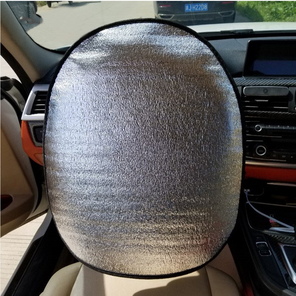 Car Automotive Shield Sun Protection Reflective Aluminum Foil Sunshade Cover Thicken Steering Wheel Heat Resistence Foldable