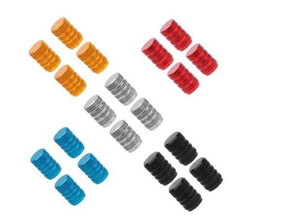 Aluminum Alloy Car Wheel Tyre Caps Universal Automobiles Metal Valve Cap Auto Valve Stem Dust Covers Car Accessories