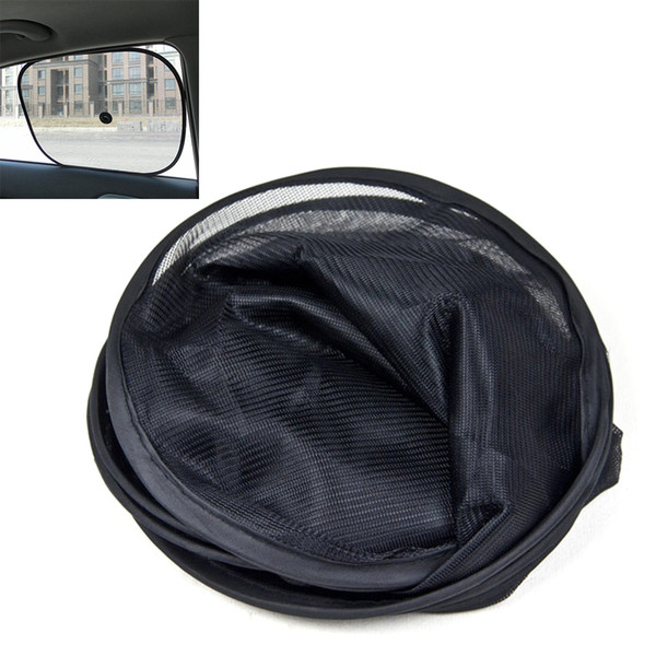 2pcs Car Window Sunshade Curtain Suction Cup Mesh Shields For Sun Protection UV Ray Protector Heat Shield Reflector Auto Styling