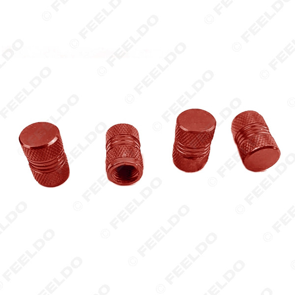 wholesale 4pcs/set Auto Bicycle Car Tire Valve Caps Tyre Wheel Hexagonal Ventile Air Stems Cover 7-Color #5486