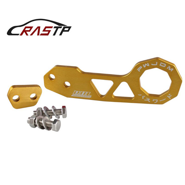 RASTP-Universal JDM Style Racing Car Rear Tow Hook Aluminum Alloy Rear Tow Hook For Honda Civic RS-TH004