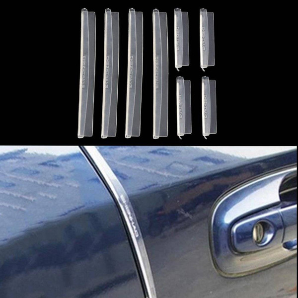 Free shipping YENTL 8x Car Door Edge Guards Protection Strip Scratch Protector Anti-rub NEW Protects car door edge from scratches abrasion