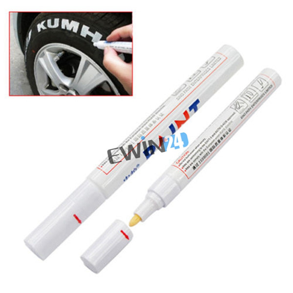 Tyre Marker Pen For Car Bike Fast Drying Ink Waterproof White Permanent Markings Motorcycle Bike Wheel