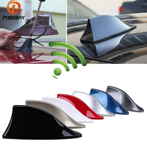 Car Signal Aerials Shark Fin Antenna for Polo Ford Nissan FM Signal Roof AM Signal Radio Aerials Roof Antennas (Retail)