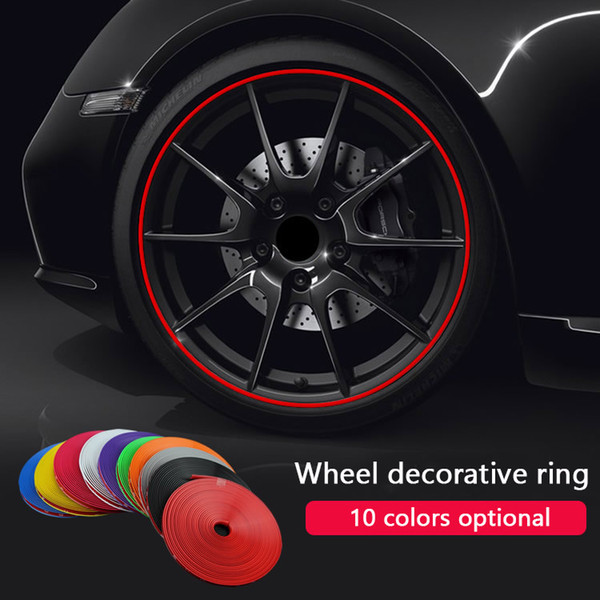 Car wheel trim strip tire protection ring anti-collision wheel hub anti-smashing bar modification supplies personality fashion