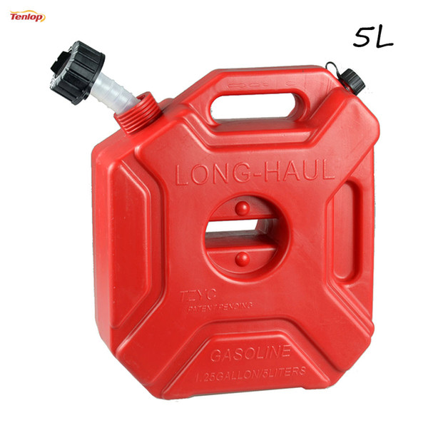 Super Practical Long-Haul 5L Gas Diesel Tank Can Pack With Lock For Offroad SUV ATV Motorcycle