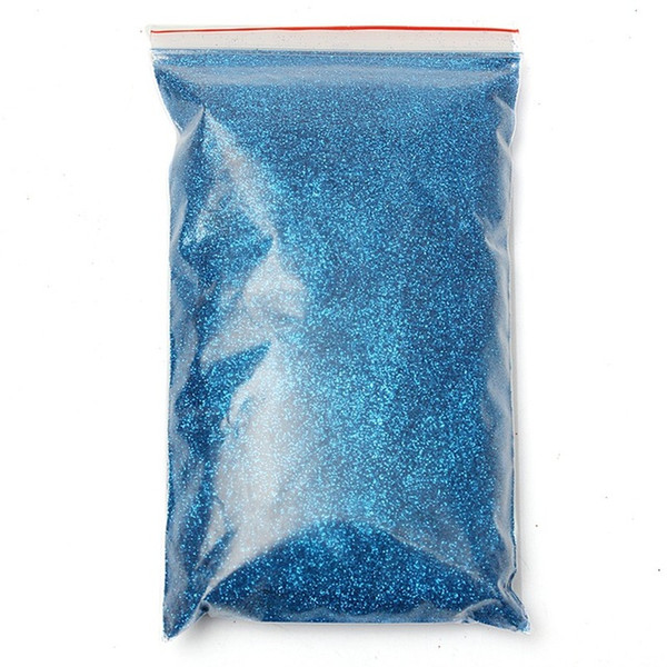 Top Quality 170g 0.2mm Metallic Polyester Bright Blue Metal Flake Glitter Auto Car Bike Paint Additive