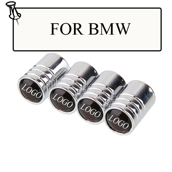 4pcs/lot Car Emblem Auto Tire Valve Caps for BMW Safety Wheel Tyre Air Valve Stem Cover for BMW