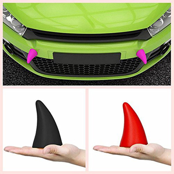 2 PCS Car Roof Funny 3D Sticker for Car Decoration,Crashproof Anti-chafe Gadget,Not Hurt Car Paint