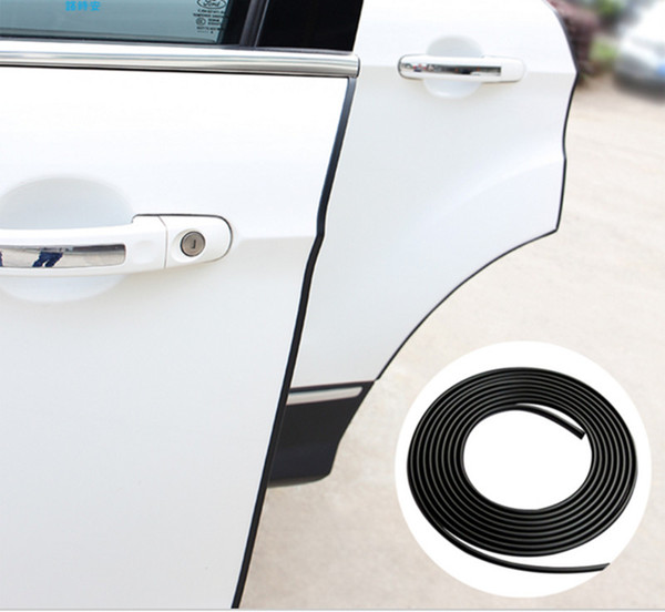 Hot 5M/lot Car Door Edge Protection Strip Car Bumper ProtectionAnti Scratch Guard Protector Car Styling Moulding Strip