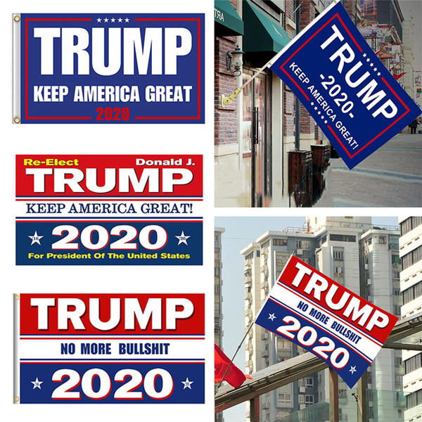 90*150cm Trump 2020 Flag Donald Trump Flag Keep America Great Donald for President Trump Flags 2020