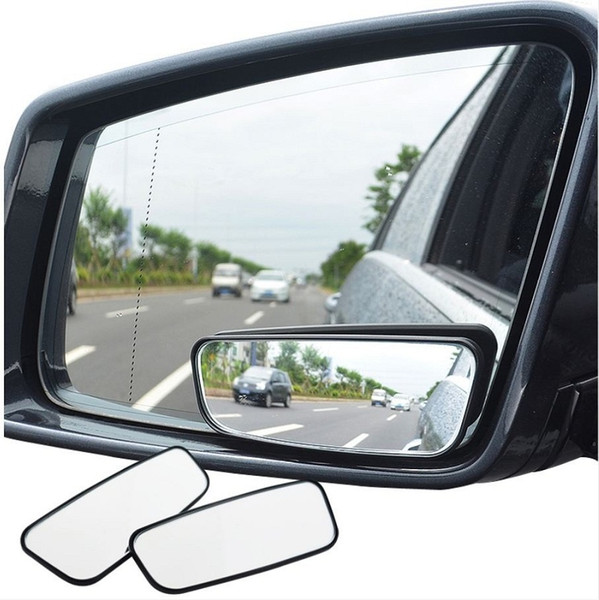 1 Pair Blind Spot Mirror Wide Angle Mirror 360 Degree Adjustable Convex Rear View Mirrors Car mirror for All Universal Vehicles (Retail)