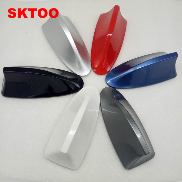 For volkswagen vw passat b5 b6 polo sedan cars shark fin antenna car aerials with blank radio to auto roof antena and 3M sticker