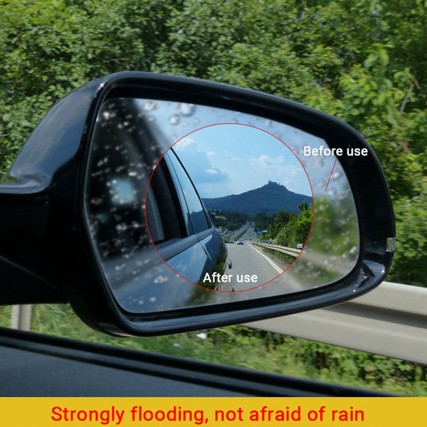 10*10cm New automobile waterproof anti-fog film rearview mirror anti-Rain Water film reversing mirror discoloration nti-glarea film