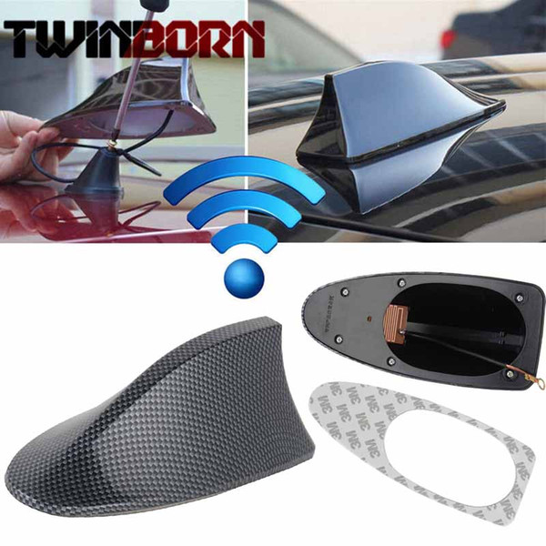 6 Colors Performance Car Shark Fin Roof Antenna Shark Fin Antenna Radio FM/AM Decorate Aerial for BMW High Quality