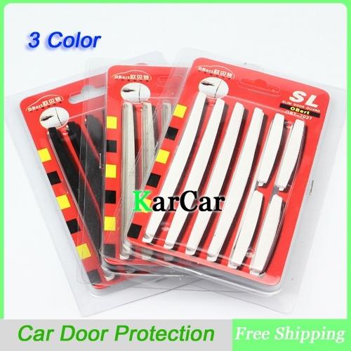 8PCS/Set Car Door Edge Guards Trim Molding Protection Strip Scratch Protector Dropshipping