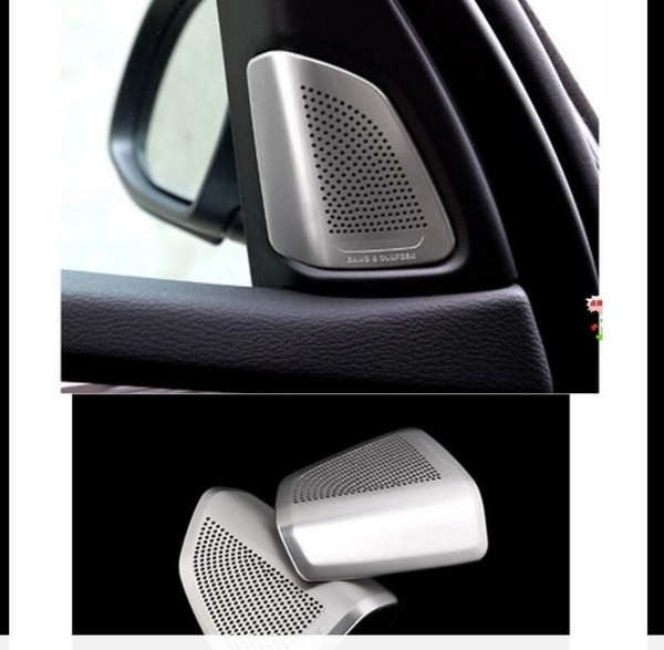 Inner Door A Pillar Tweeter High Speaker Cover 2pcs for BMW X5 X6 2014 2017