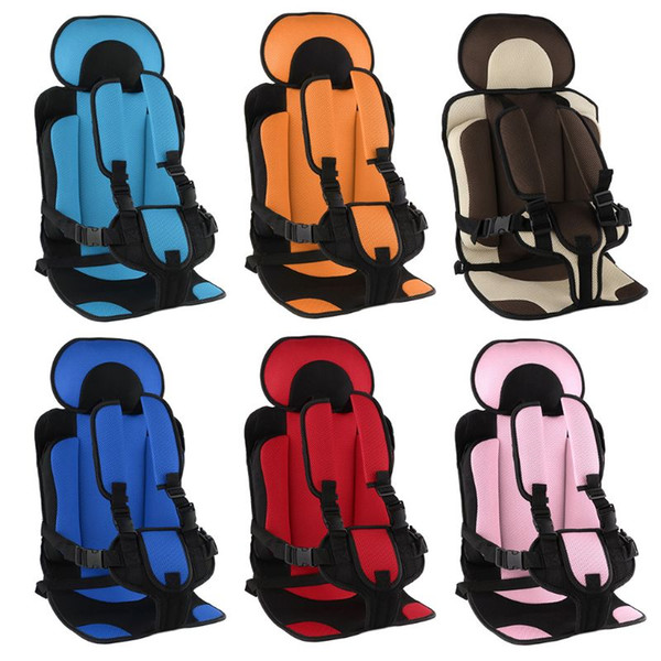 1-5T Travel Baby Safety Seat Cushion With Infant Safe Belt Fabric Mat Little Child Carrier