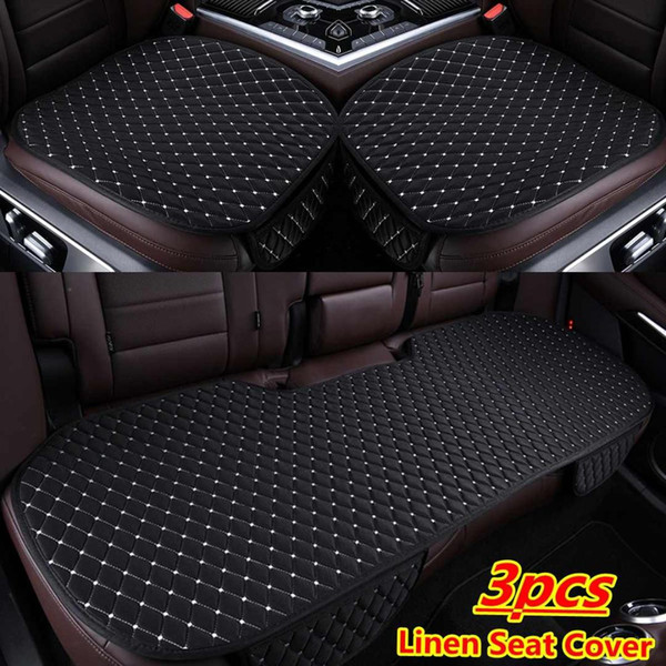 Universal Leather Front Rear Car Truck Seat Cover Summer Cushion Breathable Back Chair Pad For Vehicle Auto Car Seat Protector