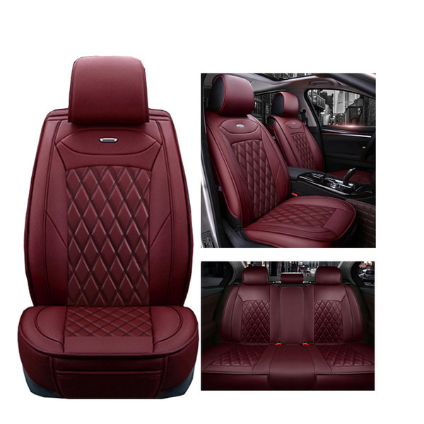 Luxury PU Leather car seat covers For Mercedes Benz A B C D E S series Sprinter Maybach CLA CLK car accessories seat cover