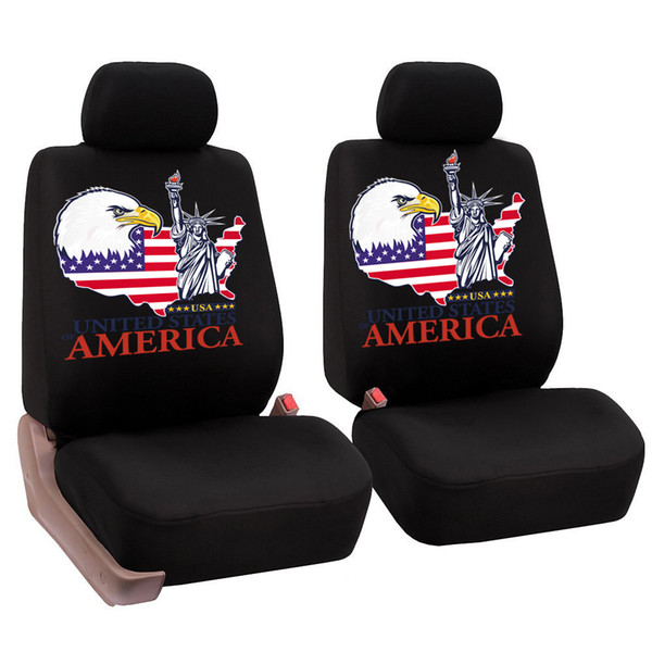 Best-selling Luxury Car Seat Cover Durable Front Seat Protection Pad Car Model Universal Personality Printing Car Seat Cover