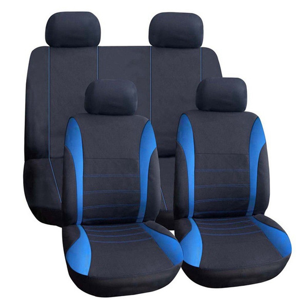 nterior Accessories Automobiles Covers VODOOL 9Pcs/Set Polyester Seat Cover Universal Car Front Rear Seat Protector Covers Cushion Car ...