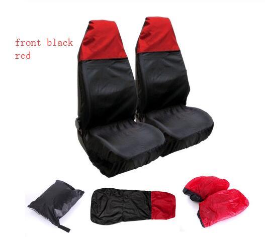 Hot Sale Front Rear Car Seat Cover Protectors Universal Waterproof Nylon Seat Covers Water Resistant for Van Auto Vehicle