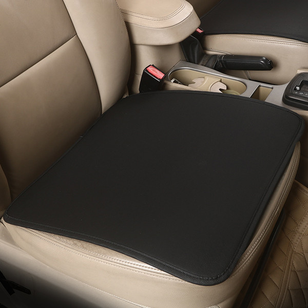 cover KKYSYELVA Leather Universal Car Cushion Cover mat for Car, Office Chair & Home Auto Seat Covers Interior Accessories