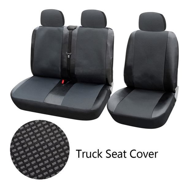 Hot Sale 1+2 Seat Covers Car Seat Cover for Transporter/Van Universal Fit with Artificial LeatherTruck Interior Accessories