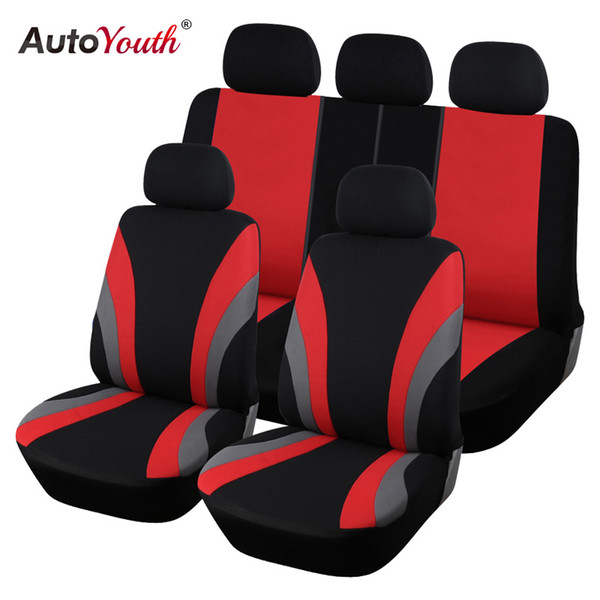 AUTOYOUTH Classic Car Seat Covers Universal Fit Most SUV Truck Cars Covers Car Seat Protector Styling 3 Color Cover