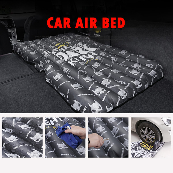 Car Supplies Trendy Air Bed Rear Inflatable Cushion Camping Outdoor Leisure Sleeping Pad Fit All Cars