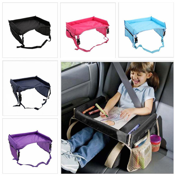 5styles Baby Folding Table Cover Snack Play Tray Toddlers Car Seat Cover Waterproof Infant Table Cover Harness Buggy snack Pushchair FFA1923