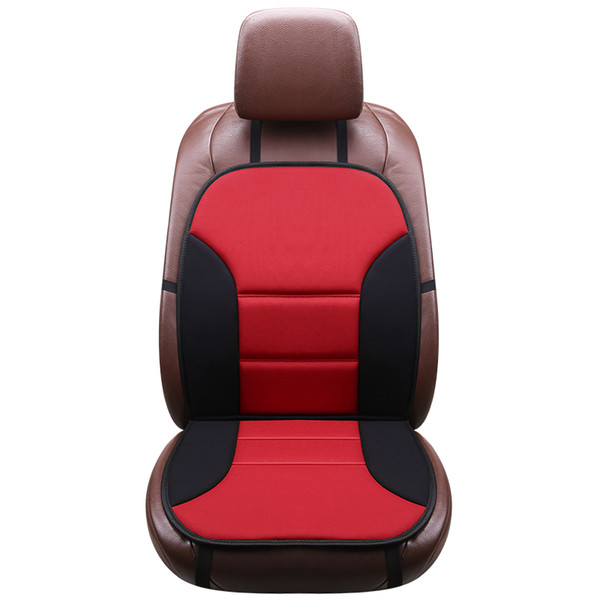 Five Color Red Beige Blue Black Gray Soft Front Seat Car Seat Cover with Back One Piece