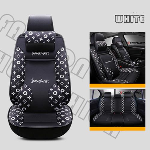 Flax car mat,Four season colourful all clusive new type car interior accessories full set car seat cover