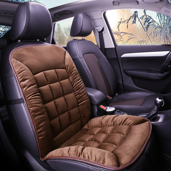 Universal Plush Car Seat Cover Warm Auto Front Back Backrest Car Winter Interior Protector