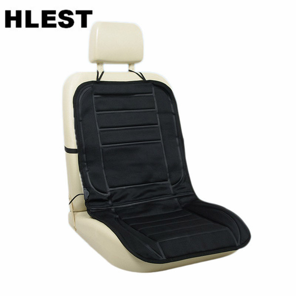 HLEST 12V Car Heated Seat Cover Cushion Heater Temperature Control Warmer Pad Cover