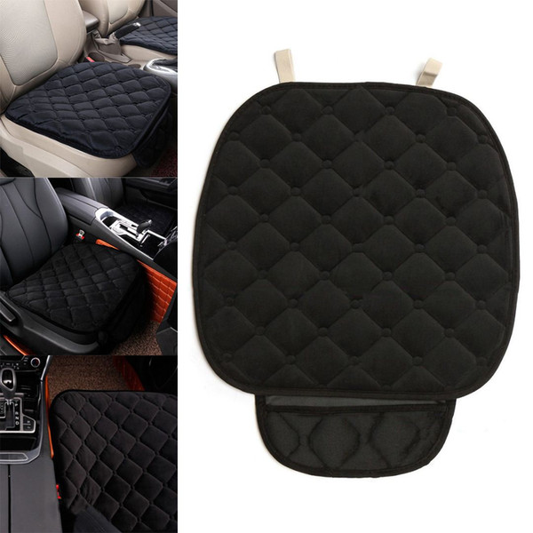 Universal Soft Warm Anti Slip Car Seat Chair Mat Cover Cushion Pad Protector Winter Plush Mat Auto Interior Accessories