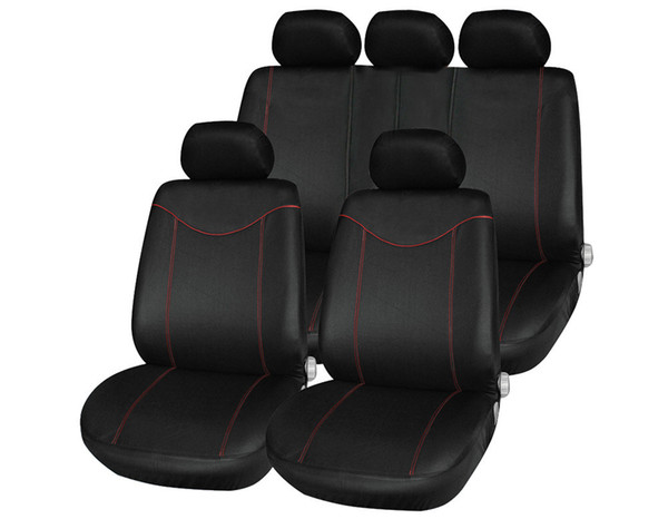 Universal Low-back Car Seat Cover Set Four Seasons Auto Car Cushion with 2mm Thick Sponge in Middle Comfortable Durable to Use