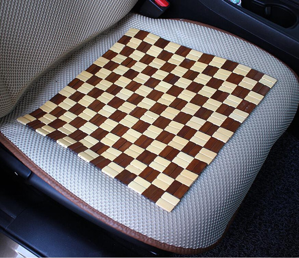 Summer Essential Automotive Liangdian Upholstery Spell Color Square Bamboo Car Upholstery Cool Cushion 5PCS A Bag