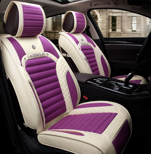 Universal Fit Car Interior Accessory Seat Covers For Five-Seat Sedan Durable PU Leather Full Set Seat Covers Set For SUV Automotive