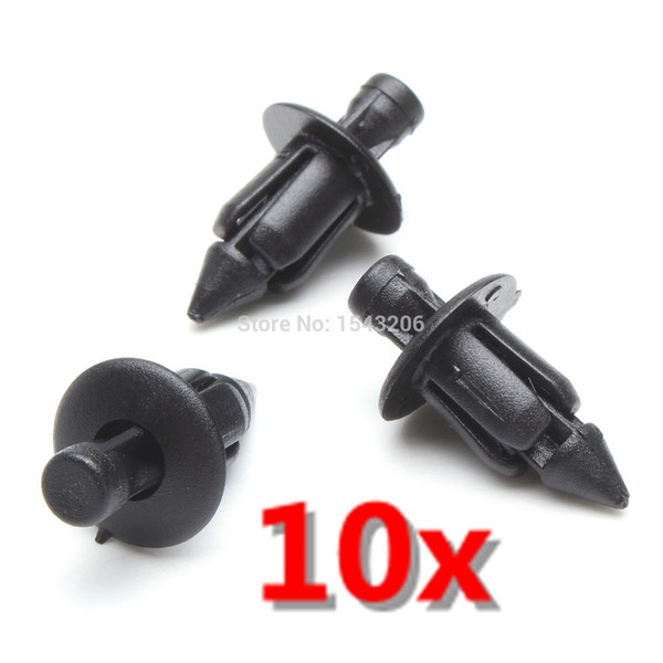 10x 6mm Plastic Rivet Fairing Trim Panel Fastener Clips For Honda For Yamaha For Suzuki order<$18no track