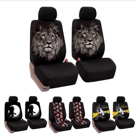 Universal Car Seat Covers Car Interior Decor Fashion Animal Pattern Auto Seat Cover Car Seat Protector