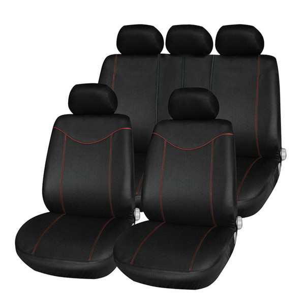 11pcs Universal Low-back Car Seat Cover Set Four Seasons Auto Cushion Interior Accessories Auto Supplies Nonslip