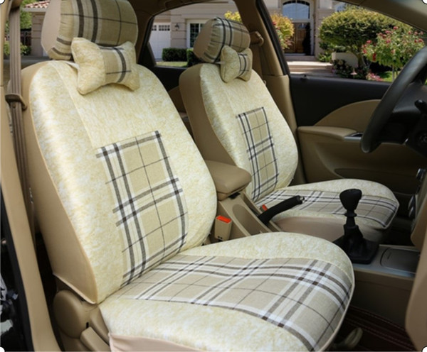 Linen Cloth Car Seat Covers for Infiniti FX35 FX45 FX37 Seat Covers Cars Interior Accessories Black PU leather Cover Car Seat Protectors